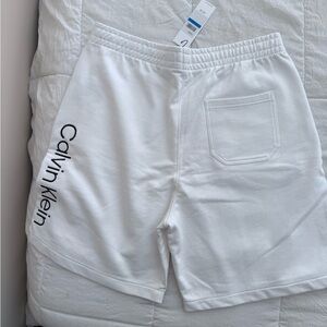 Calvin Klein White Casual Shorts